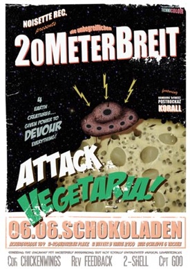 20MeterBreit attack Vegetaria!